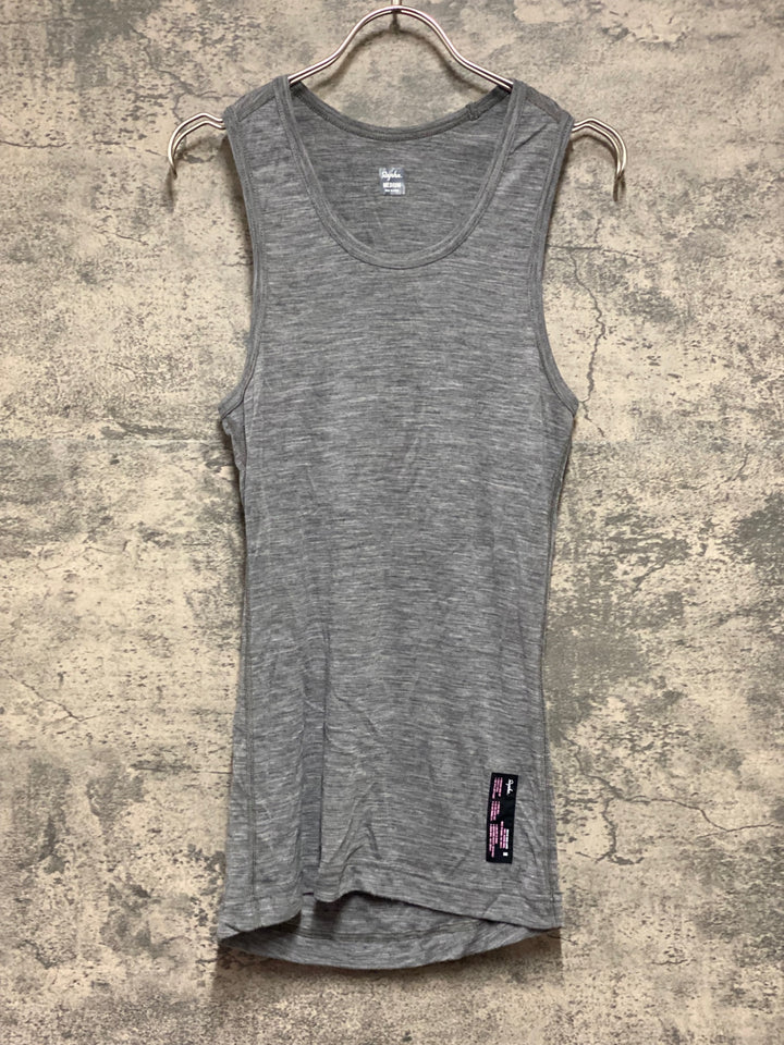 KI186 ラファ Rapha MERINO BASE LAYER ノースリーブ ベースレイヤー グレー M