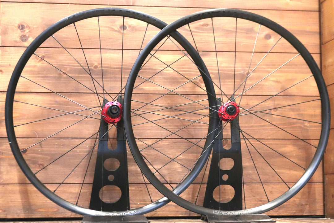 ボントレガー BONTRAGER パラダイム PARADIGM SL DISC アルミ チューブレスレディ ホイールセット シマノ11S/12S 【東京南麻布店】