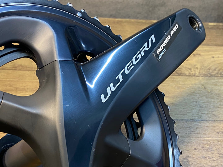 JI143 ジャイアント GIANT POWER PRO シマノ SHIMANO アルテグラ ULTEGRA FC-R8000 パワーメーター 52/36T 170mm ※右側接続不可のためジャンク