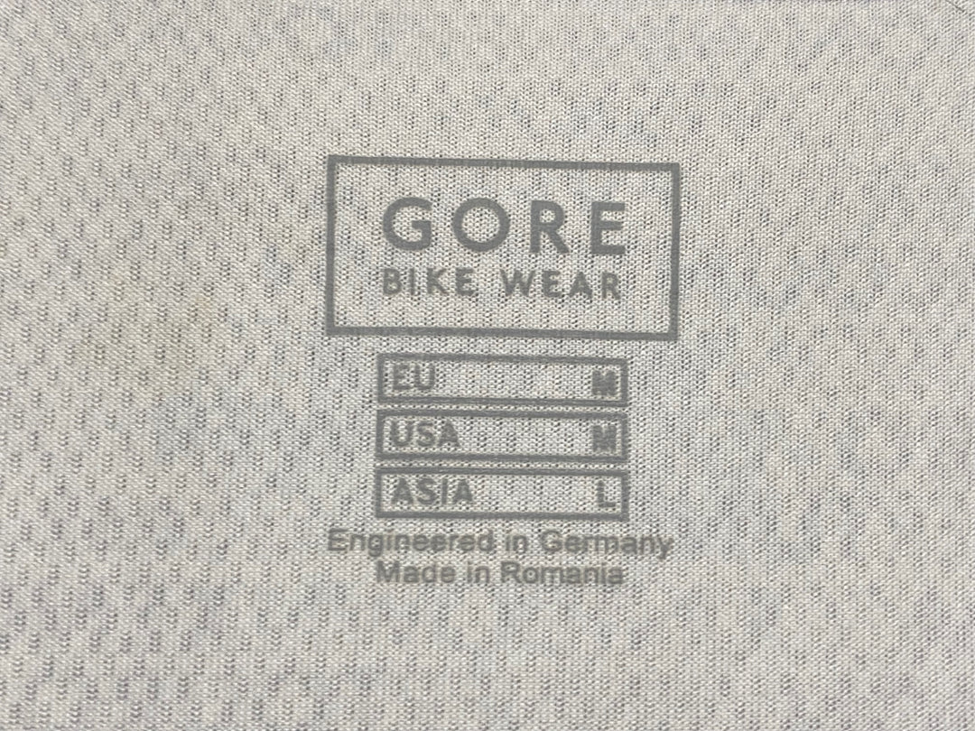 JX743 ゴア GORE BIKE WARE 半袖 サイクルジャージ 白 L