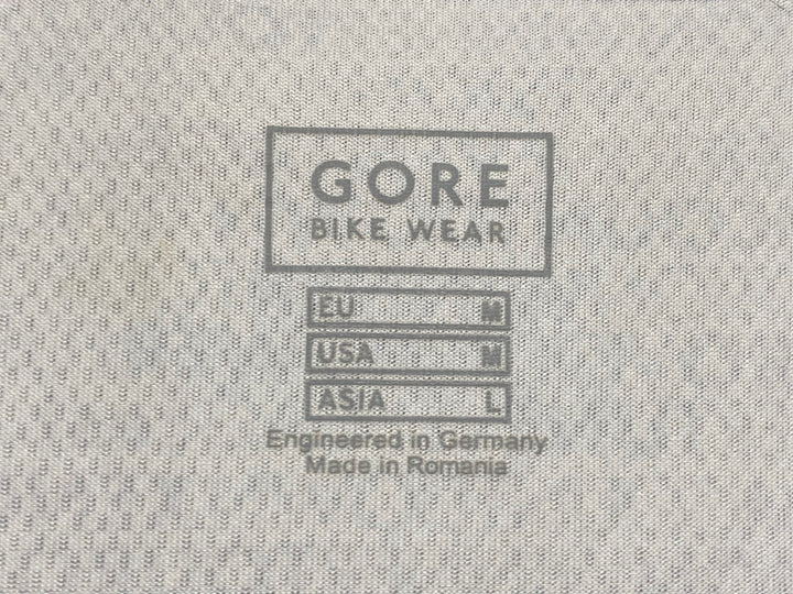 JX743 ゴア GORE BIKE WARE 半袖 サイクルジャージ 白 L