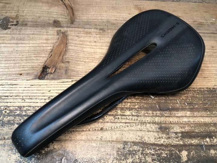 JA465 スペシャライズド SPECIALIZED S-WORKS PHENOM CARBON サドル 黒 カーボンレール 143mm