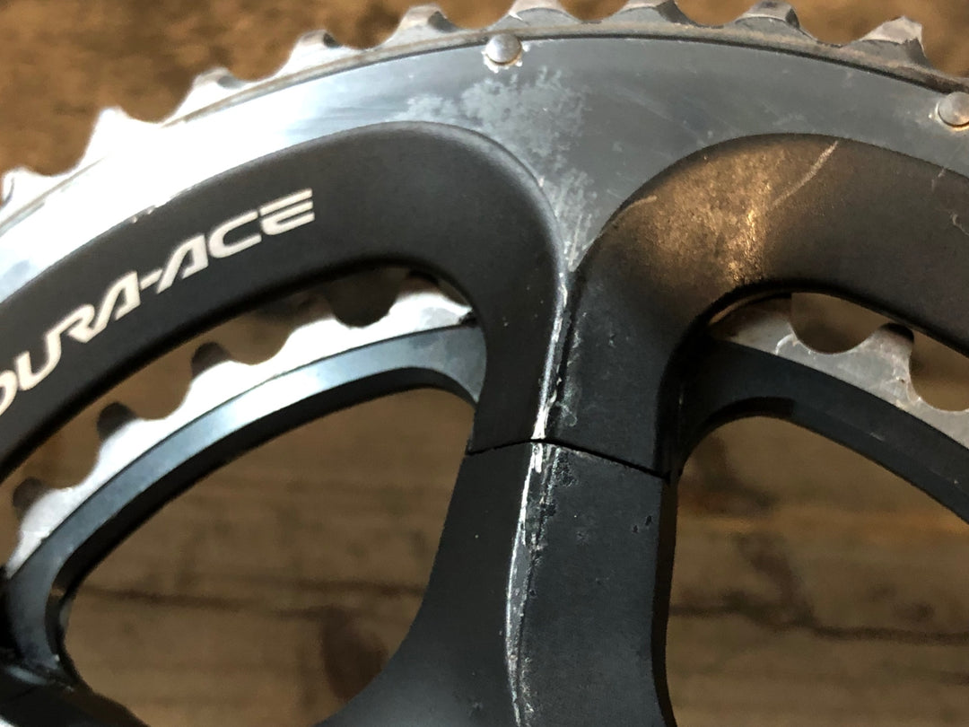 JO465 シマノ SHIMANO デュラエース DURA-ACE FC-7900 クランクセット 170mm 53/39T ※腐食 傷大 ジャンク