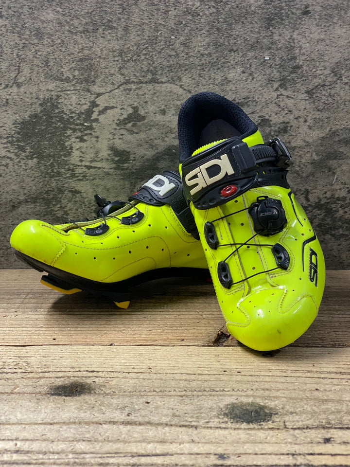 KP768 シディ SIDI カオス KAOS ビンディングシューズ EU39 3穴 黄