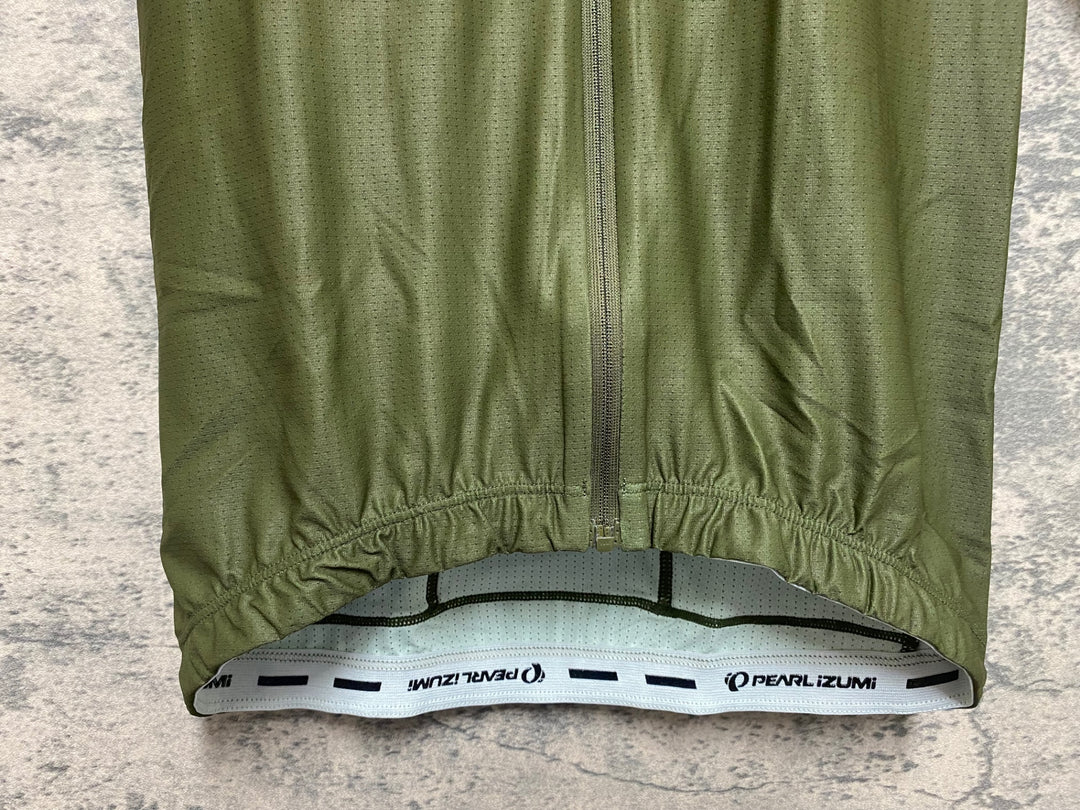 JT126 パールイズミ PEARL iZUMi 半袖サイクルジャージ カーキ M