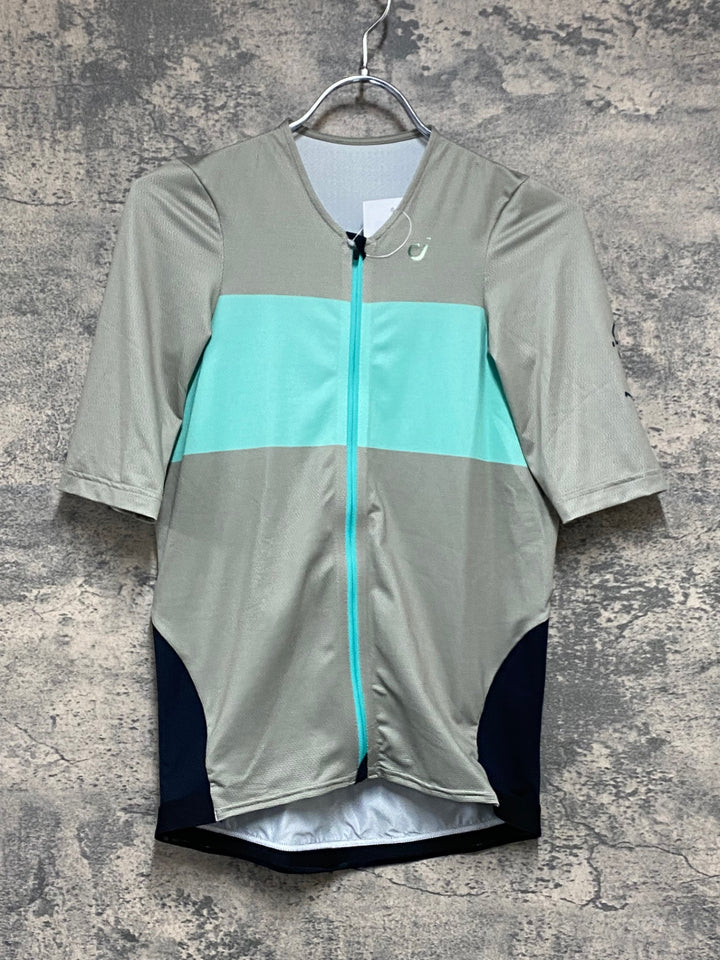 KS229 ヴェロシオ velocio Men's CONCEPT SE Jersey 半袖 サイクルジャージ 緑 S