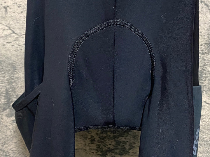 KL458 ラファ Rapha WOMEN'S CARGO WINTER TIGHTS WITH PAD ビブタイツ 黒 XXS 裏起毛 ※動物の毛