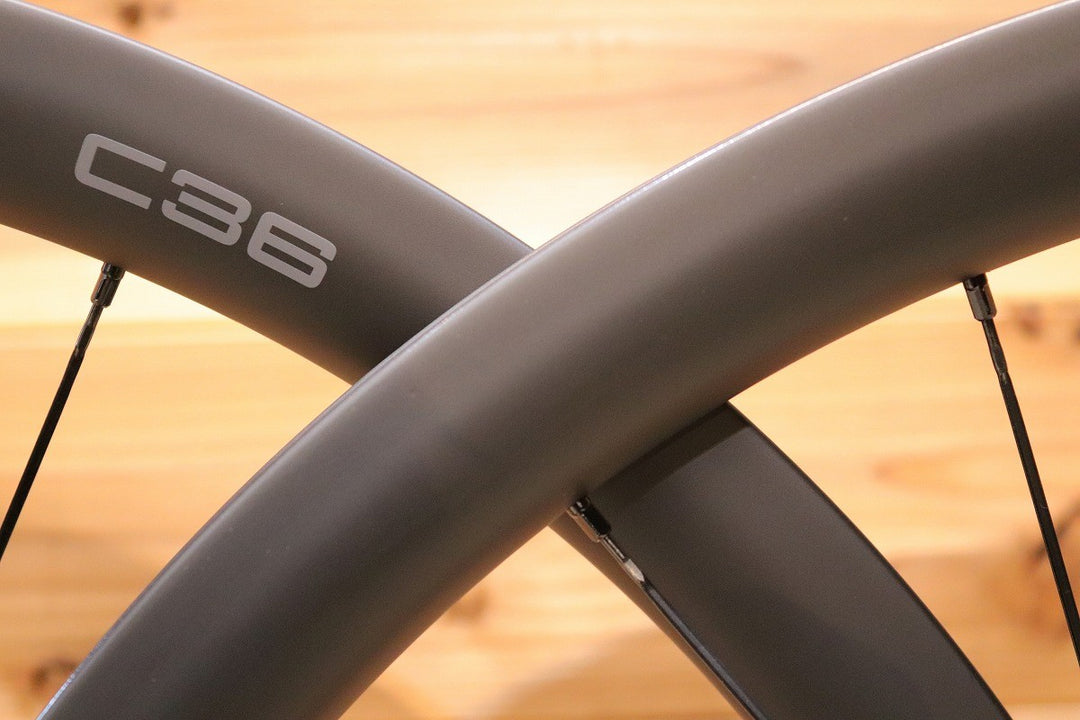 未走行品！ シマノ SHIMANO デュラエース DURA-ACE WH-R9270-C36-TL 12S 21C カーボン チューブレス ロードバイク ホイールセット 【広島店】