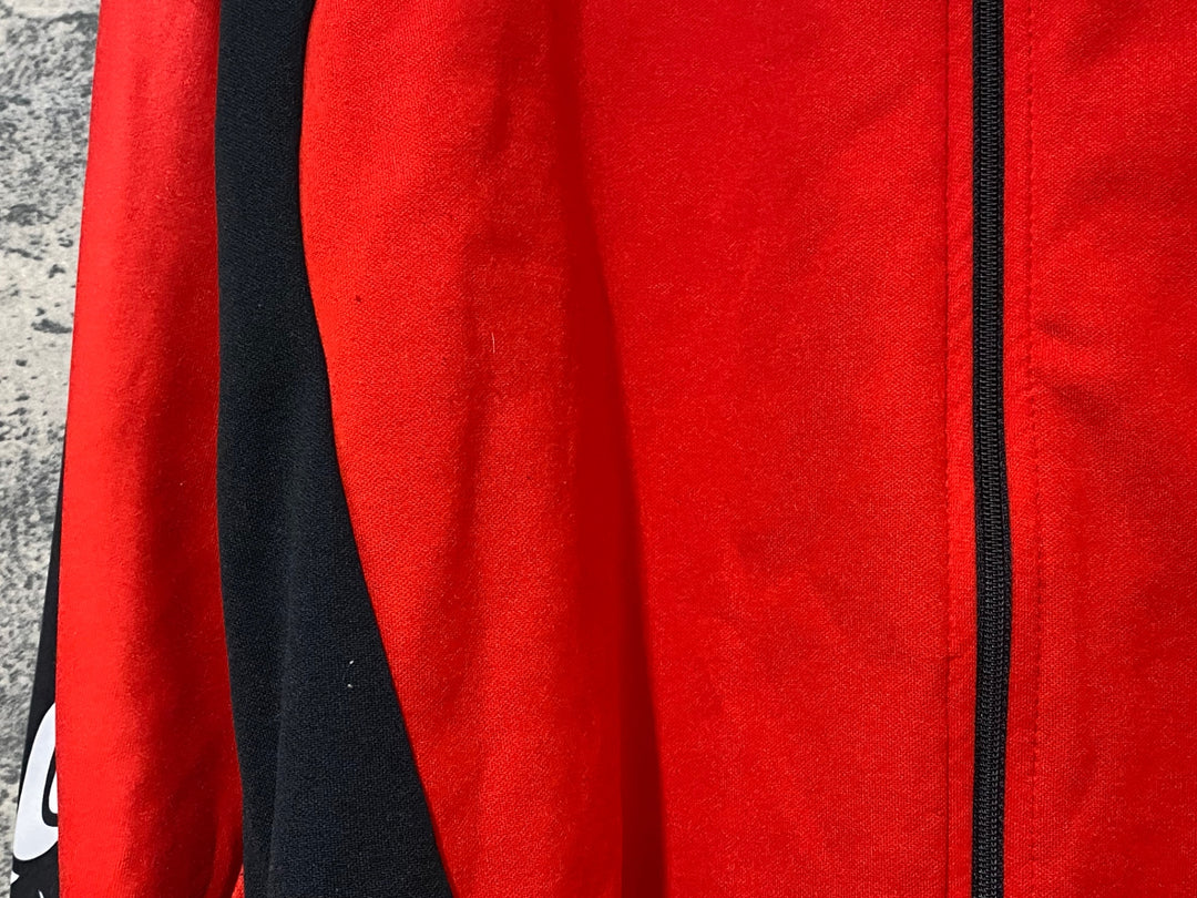 JF446 カステリ CASTELLI ROSSOCORSA 長袖 サイクルジャケット 赤 L