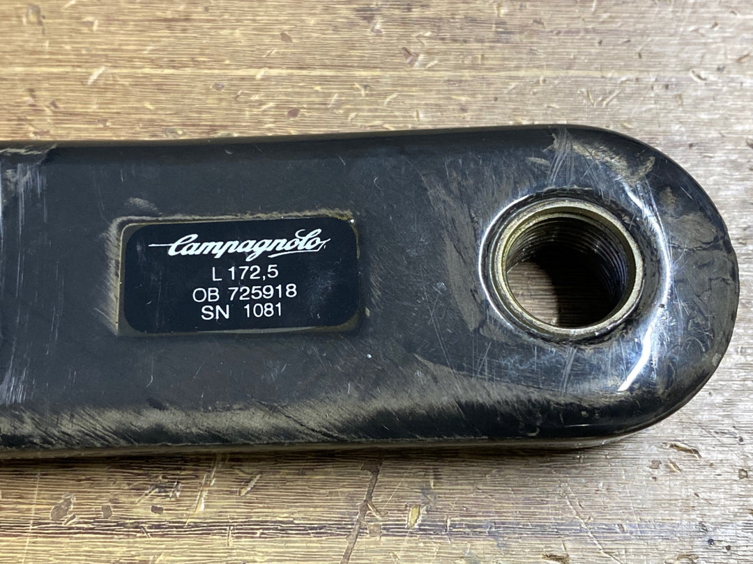 KJ904 カンパニョーロ CAMPAGNOLO RECORD FC9-RE292C クランクセット ウルトラトルク 52/39T 172.5mm 11s