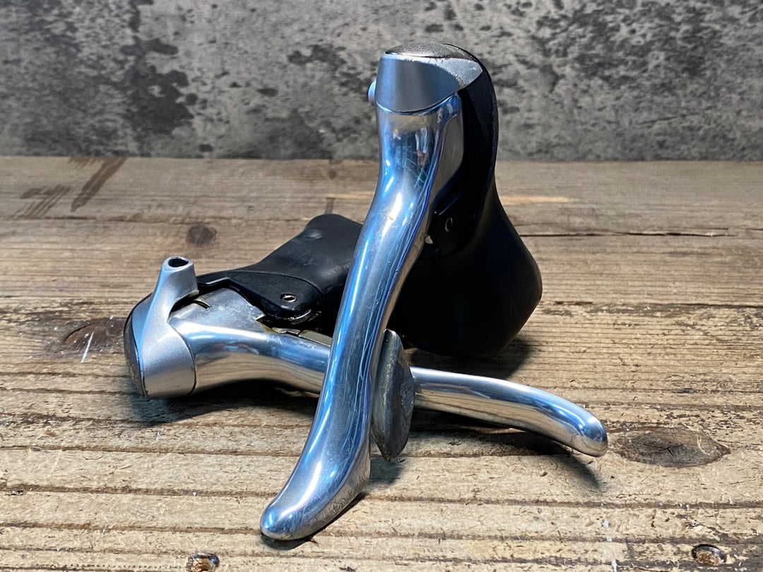 JJ521 シマノ SHIMANO デュラエース DURA-ACE ST-7700-C STIレバー 2x9s ※錆、ブラケットフード劣化 動作確認済