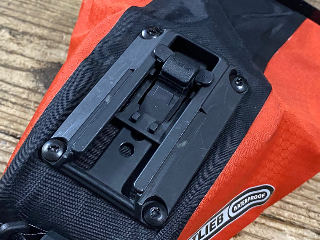KP520 オルトリーブ ORTLIEB WATERPROOF サドルバッグ オレンジ S