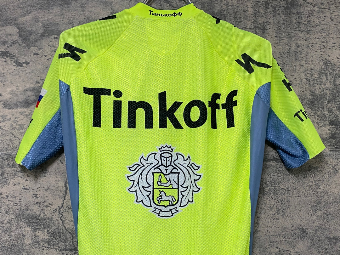 KJ860 スポーツフル sportful 半袖 サイクルジャージ 黄 L TINKOFF