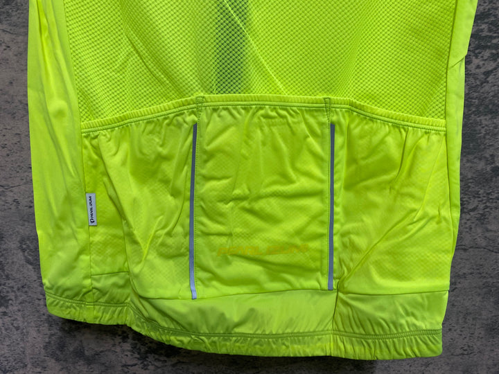JQ732 パールイズミ PEARL iZUMi ジレ サイクルベスト 黄 L