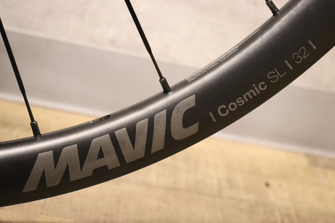 マヴィック MAVIC コスミック COSMIC SL32 DISC カーボン チューブレス ホイールセット シマノ 11/12S 【さいたま浦和店】