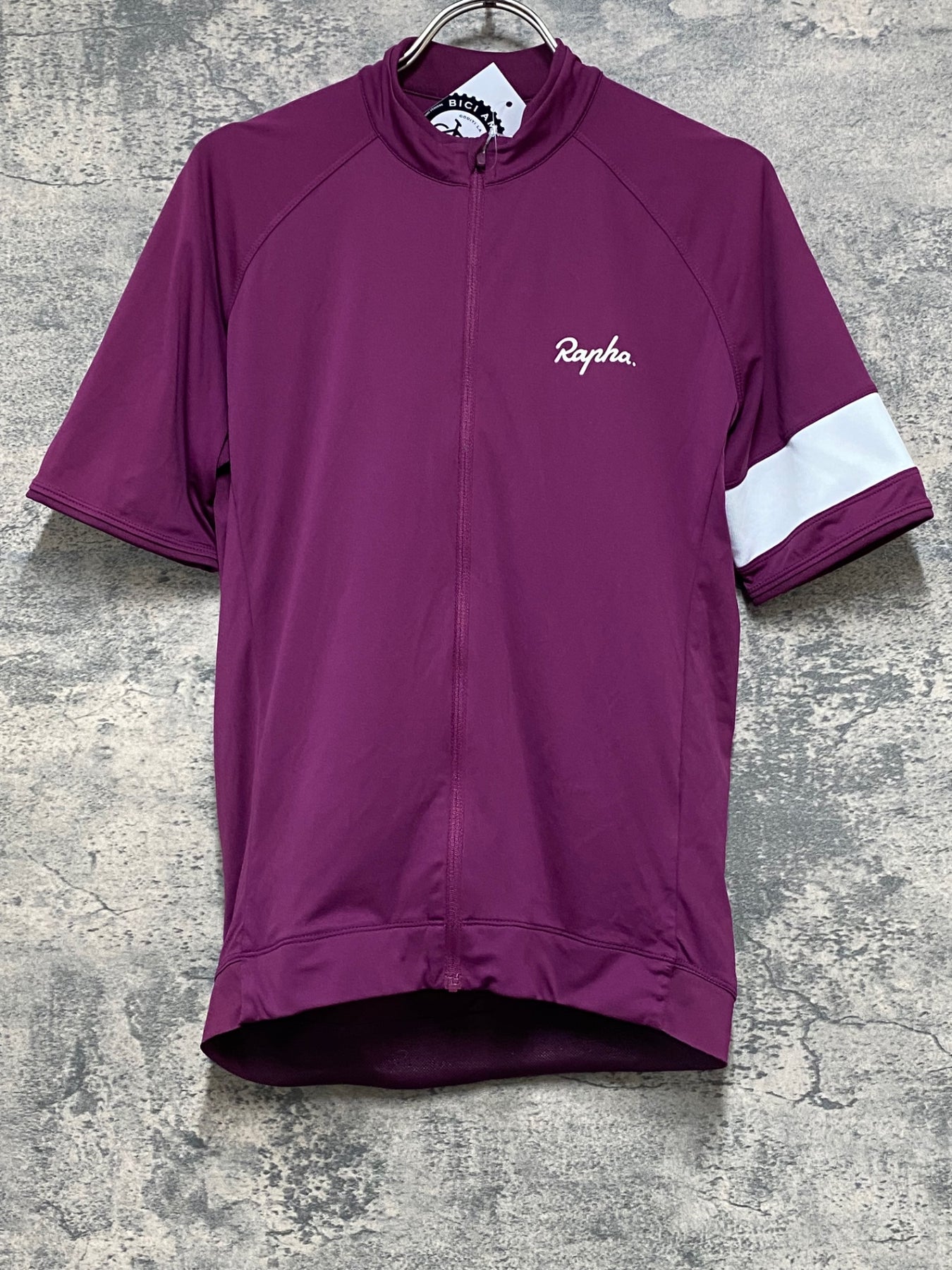 JQ775 ラファ Rapha CORE JERSEY 半袖 サイクルジャージ 紫 M – BICI