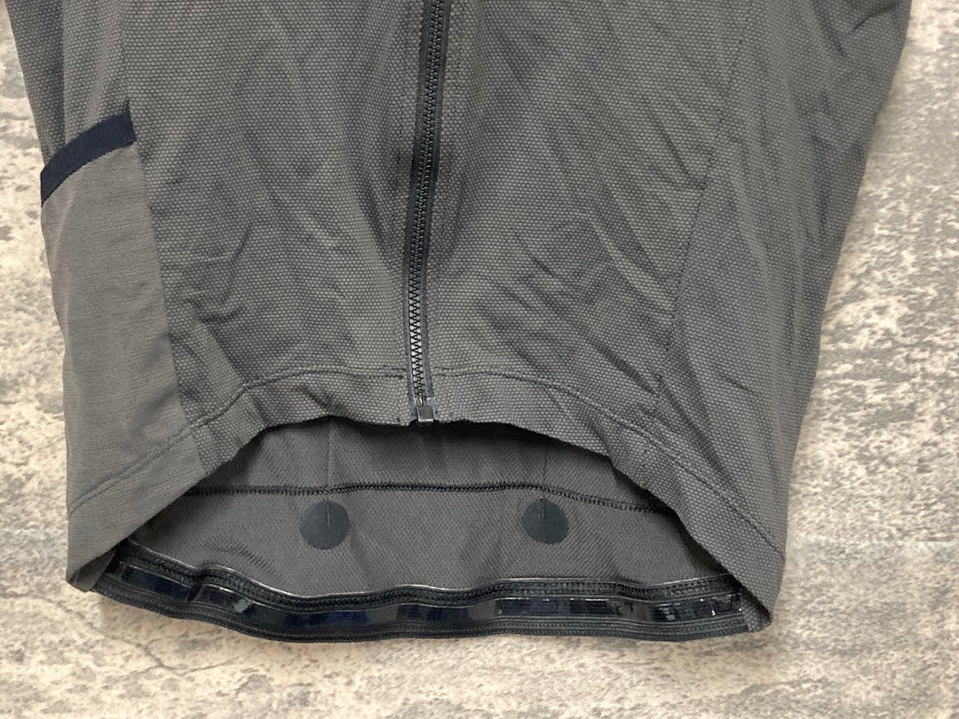 KJ176 リオンドカペルミュール Lion de KAPELMUUR 半袖 サイクルジャージ 黒 ASIA M CORDURA