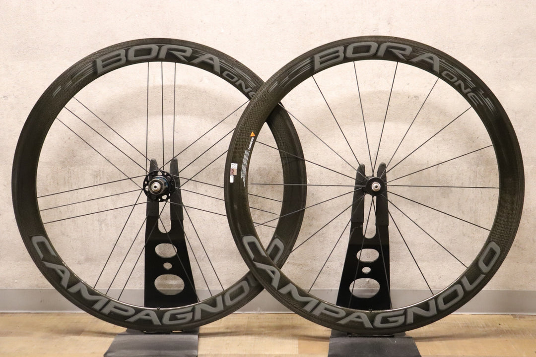 カンパニョーロ CAMPAGNOLO ボーラ BORA ONE 50 TU カーボン チューブラー ホイールセット シマノ 11/12S ナローリム 【さいたま浦和店】