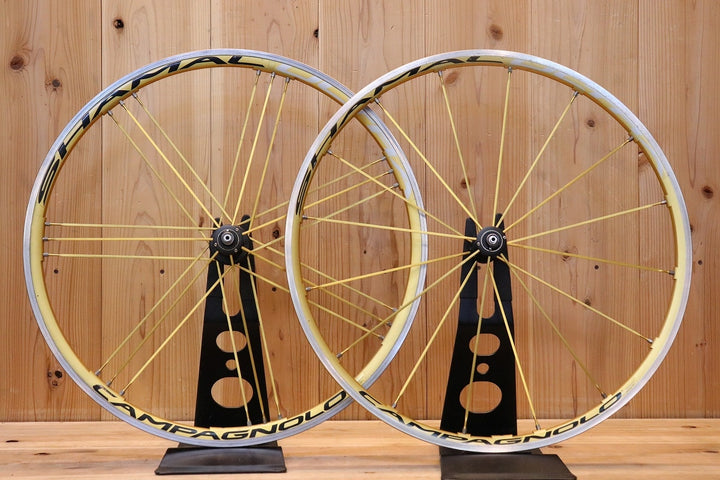 カンパニョーロ CAMPAGNOLO シャマル ウルトラ SHAMAL ULTRA GOLD ホイールセット アルミ クリンチャー カンパ12/11S 15C 【芦屋店】