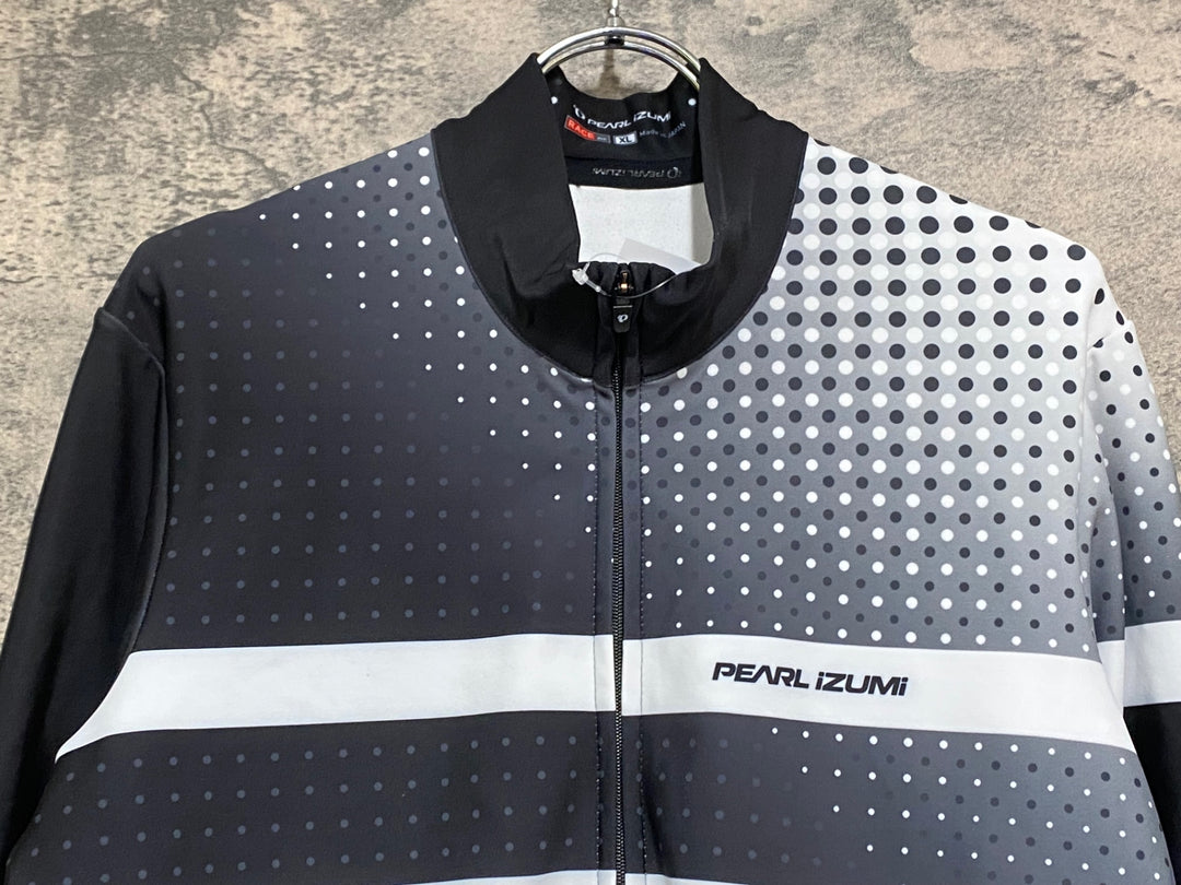 KN291 パールイズミ PEARL iZUMi 長袖 サイクルジャージ 黒 XL 裏起毛