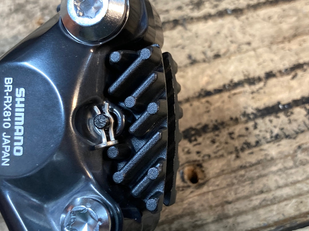 JV885 シマノ SHIMANO GRX BR-RX810-F ディスクブレーキ キャリパー フロント 油圧