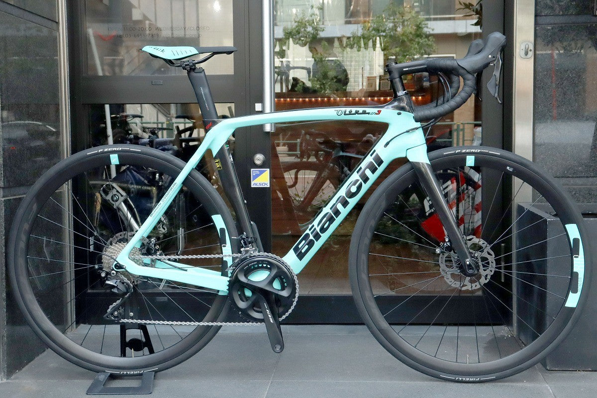 ビアンキ Bianchi オルトレ ディスク Oltre XR3 DISC 2021 55サイズ シマノ 105 R7020 11S カーボン  ロードバイク 【東京南麻布店】