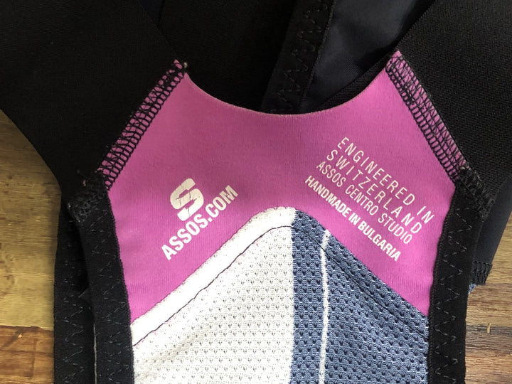 JZ673 アソス assos ST.MILLE ビブショーツ 黒 S