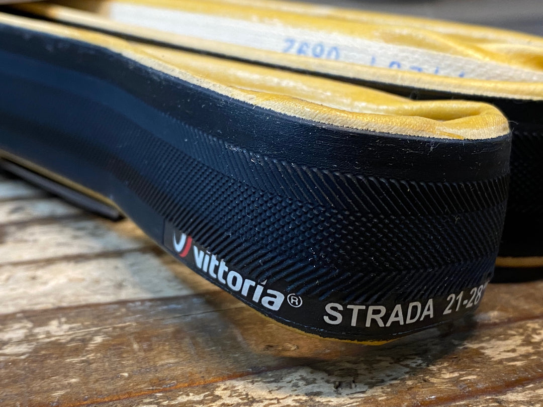 JO605 ヴィットリア vittoria strade tubular TRAINING チューブラー 21-28" 2本セット