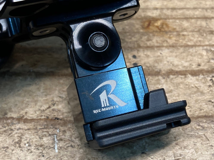 JI305 レックマウント REC-MOUNTS サイコンマウント Φ31.8 両持ち GARMIN用 キャットアイライトマウント付属