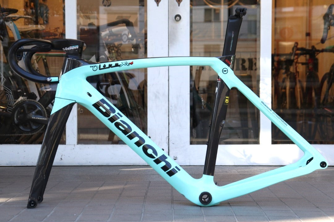 ビアンキ Bianchi オルトレ ディスク Oltre XR4 DISC 2021モデル 55サイズ カーボン ロードバイク フレームセット vision METRON 5D 【横浜店】