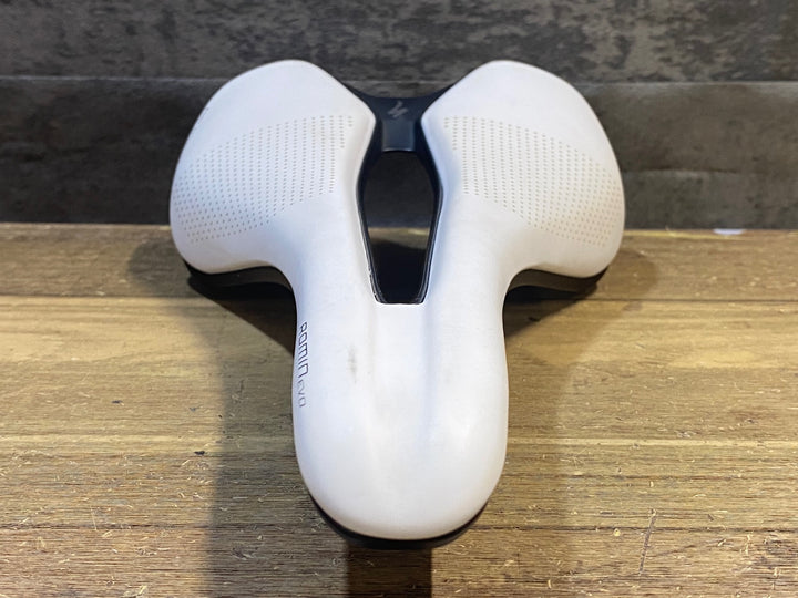 JT777 スペシャライズド SPECIALIZED ROMIN EVO EXPERT GEL 143mm WHITE Hollow Ti レール