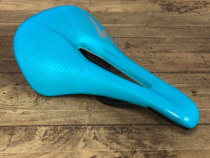 JQ411 スペシャライズド SPECIALIZED POWER ARC サドル 青 143mm HOLLOW Tiレール