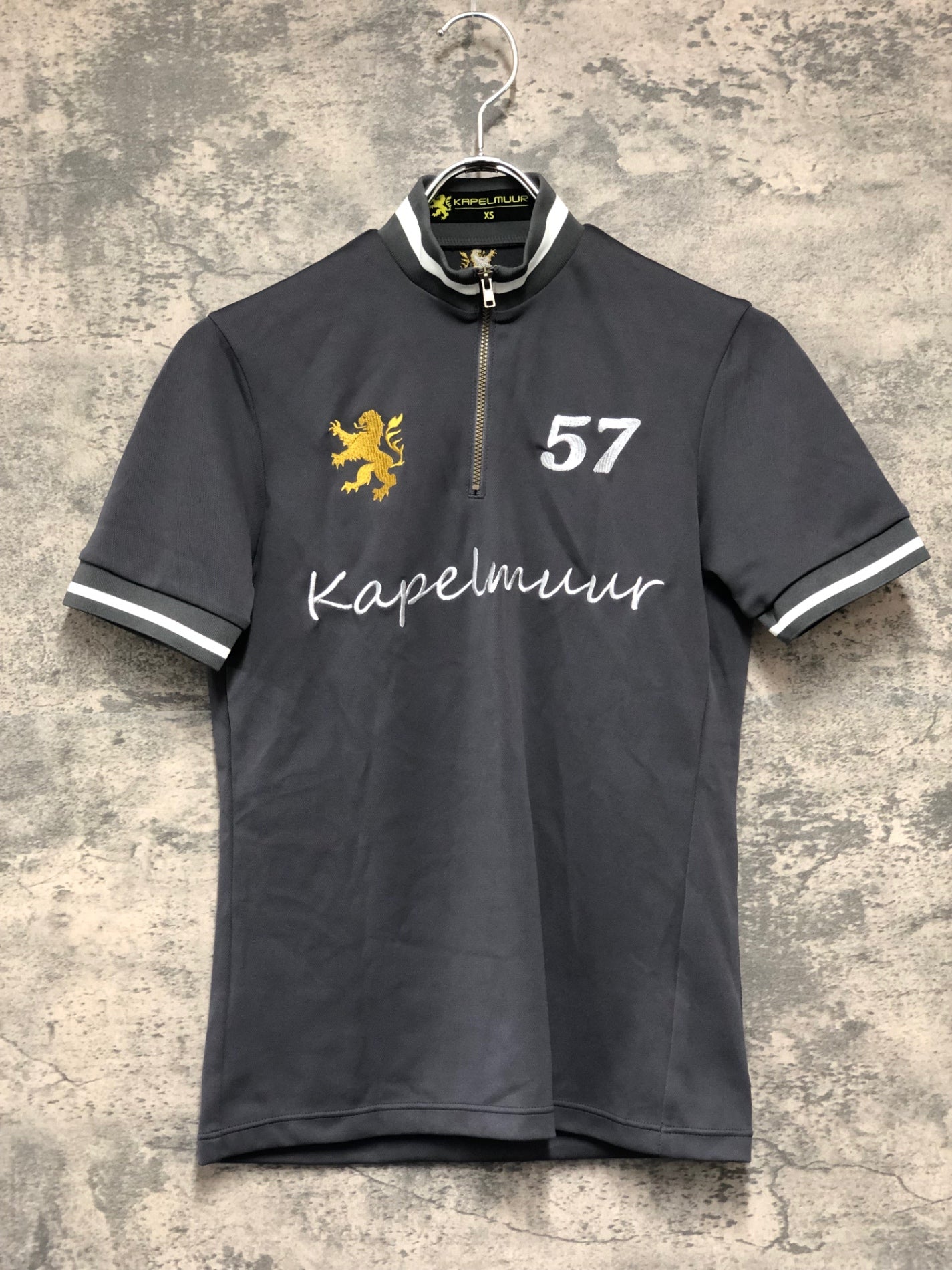 JK056 カペルミュール KAPELMUUR 半袖 サイクルジャージ グレー
