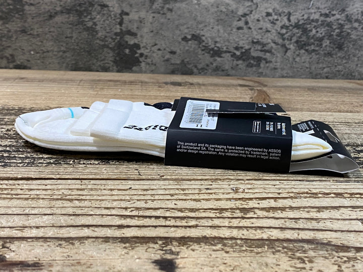 JQ159 アソス assos INTERMEDIATE Socks S7 サイクルソックス 白 2