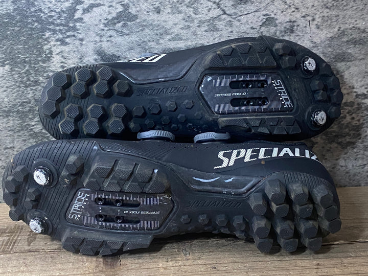 JU828 スペシャライズド SPECIALIZED RECON 3.0 ビンディングシューズ 黒 SPD EU38