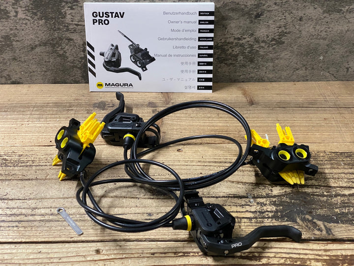 KQ560 マグラ MAGURA GUSTAV PRO ディスクブレーキキャリパー レバーセット