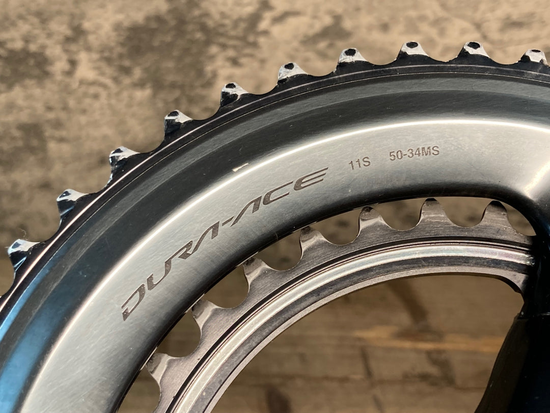 JJ655 シマノ SHIMANO デュラエース DURA-ACE FC-R9100 クランクセット 172.5mm 50/34T リコール点検済み