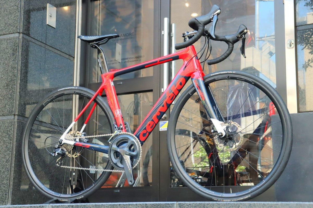 サーヴェロ CERVELO S3 DISC 2018モデル 54サイズ シマノ アルテグラ 6800 11S カーボン エアロ ロードバイク  【東京南麻布店】