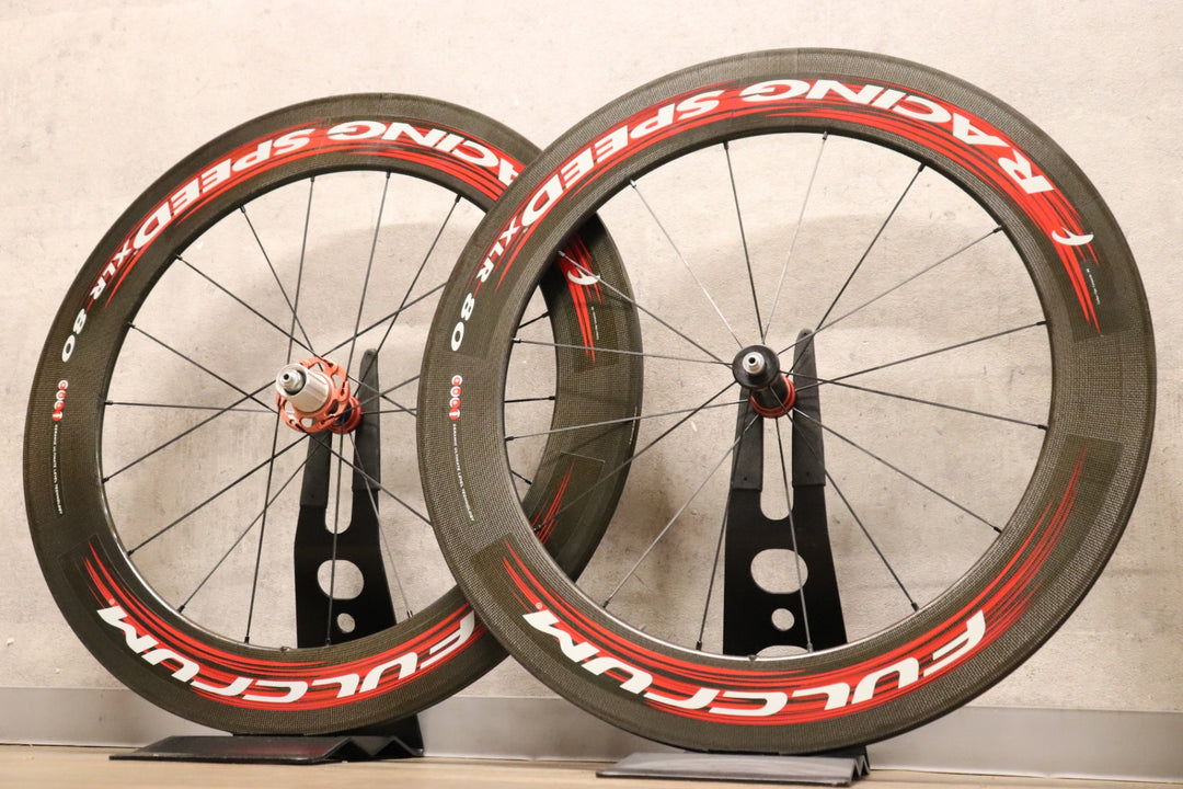 新品未使用 フルクラム FULCRUM レーシング スピード RACING SPEED XLR 80 カーボン チューブラー ホイールセット シマノ11/12S 【さいたま浦和店】