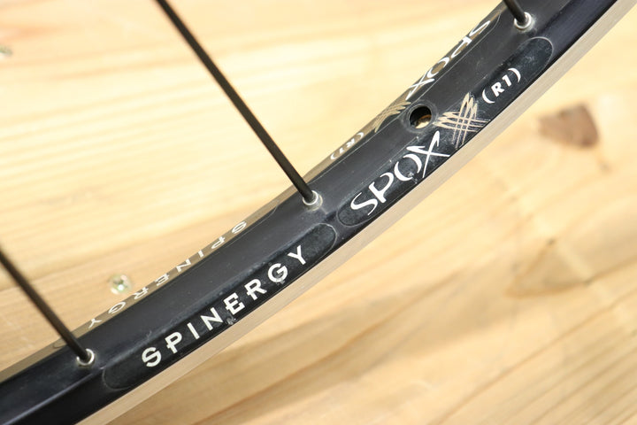 スピナジー SPINERGY SPOX R1 26インチ MTB アルミ クリンチャー ホイールセット シマノ10S 【さいたま浦和店】