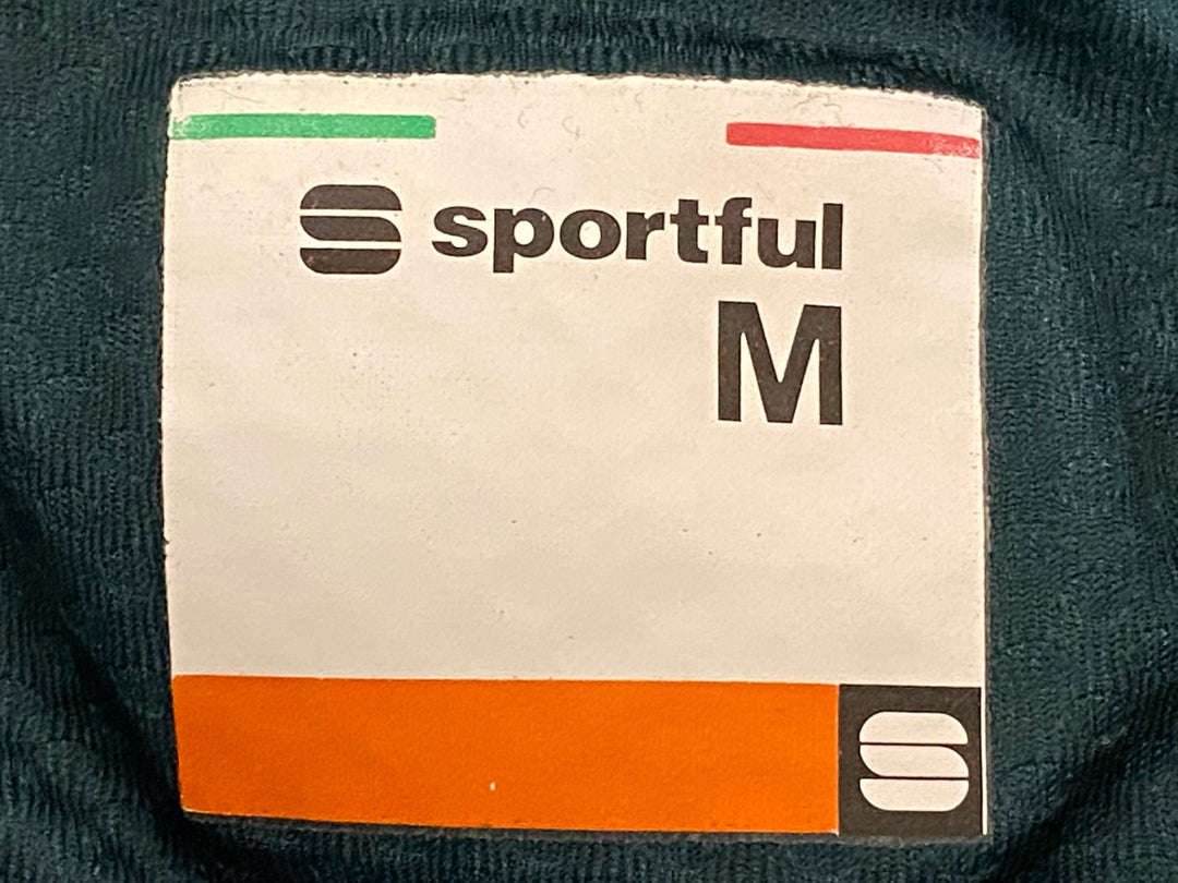 JI942 スポーツフル sportful 半袖 サイクルジャージ 深緑 M PETERSAGAN