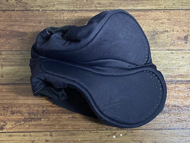 KI201 ラファ Rapha ビブショーツ 黒 M ※裾ゴム劣化切れのためジャンク