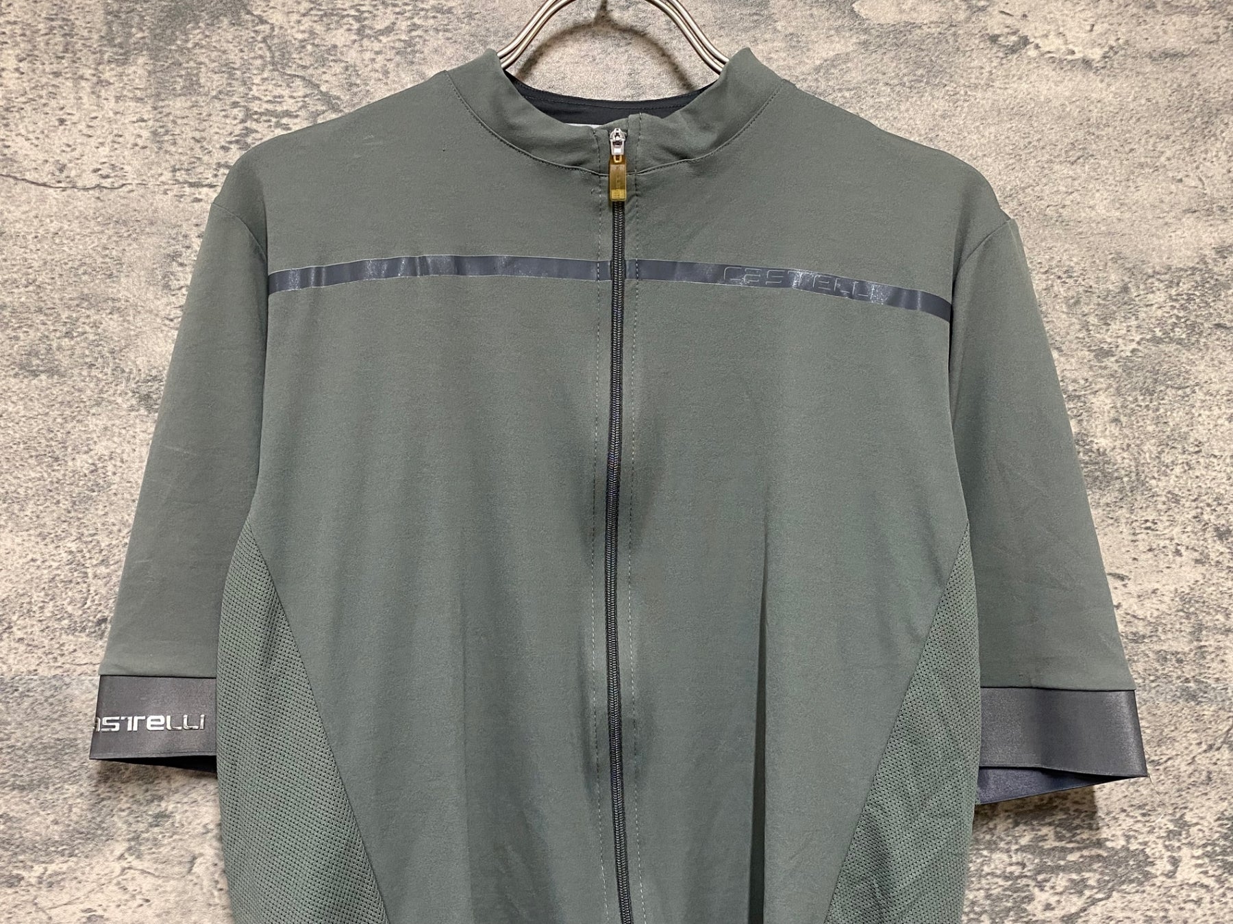 castelli サイクルジャージ Mサイズ グレー KB216 カステリ CASTELLI 半袖 サイクルジャージ グレー XL – BICI
