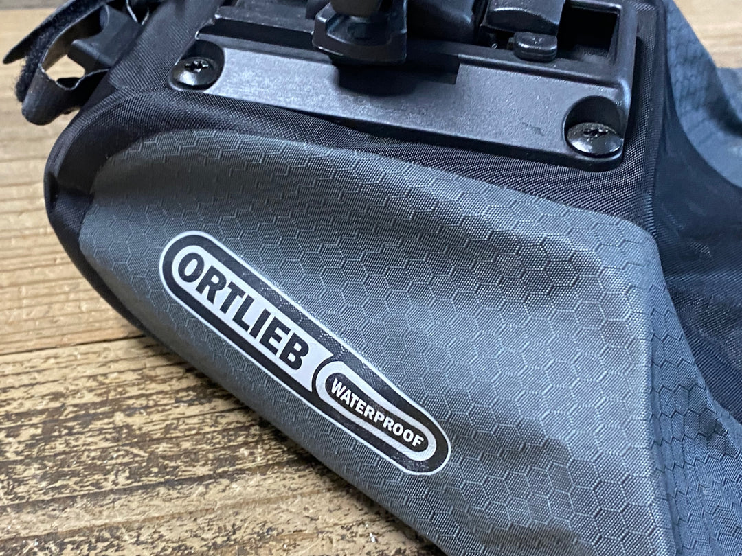 KE812 オルトリーブ ORTLIEB サドルバッグ 黒 グレー
