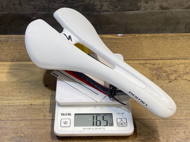JT776 スペシャライズド SPECIALIZED ROMIN PRO サドル 143mm カーボンレール WHITE