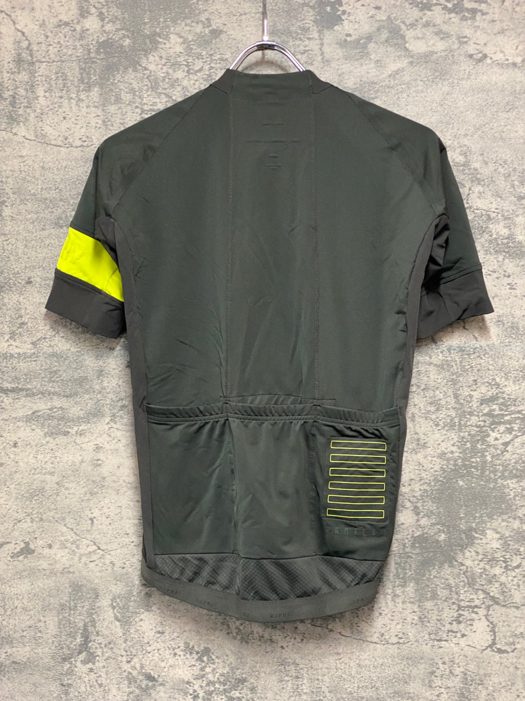 JZ538 ラファ Rapha PRO TEAM JERSEY 半袖サイクルジャージ オリーブ S