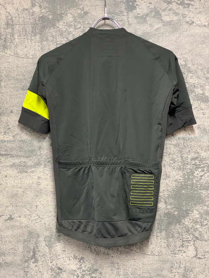 JZ538 ラファ Rapha PRO TEAM JERSEY 半袖サイクルジャージ オリーブ S
