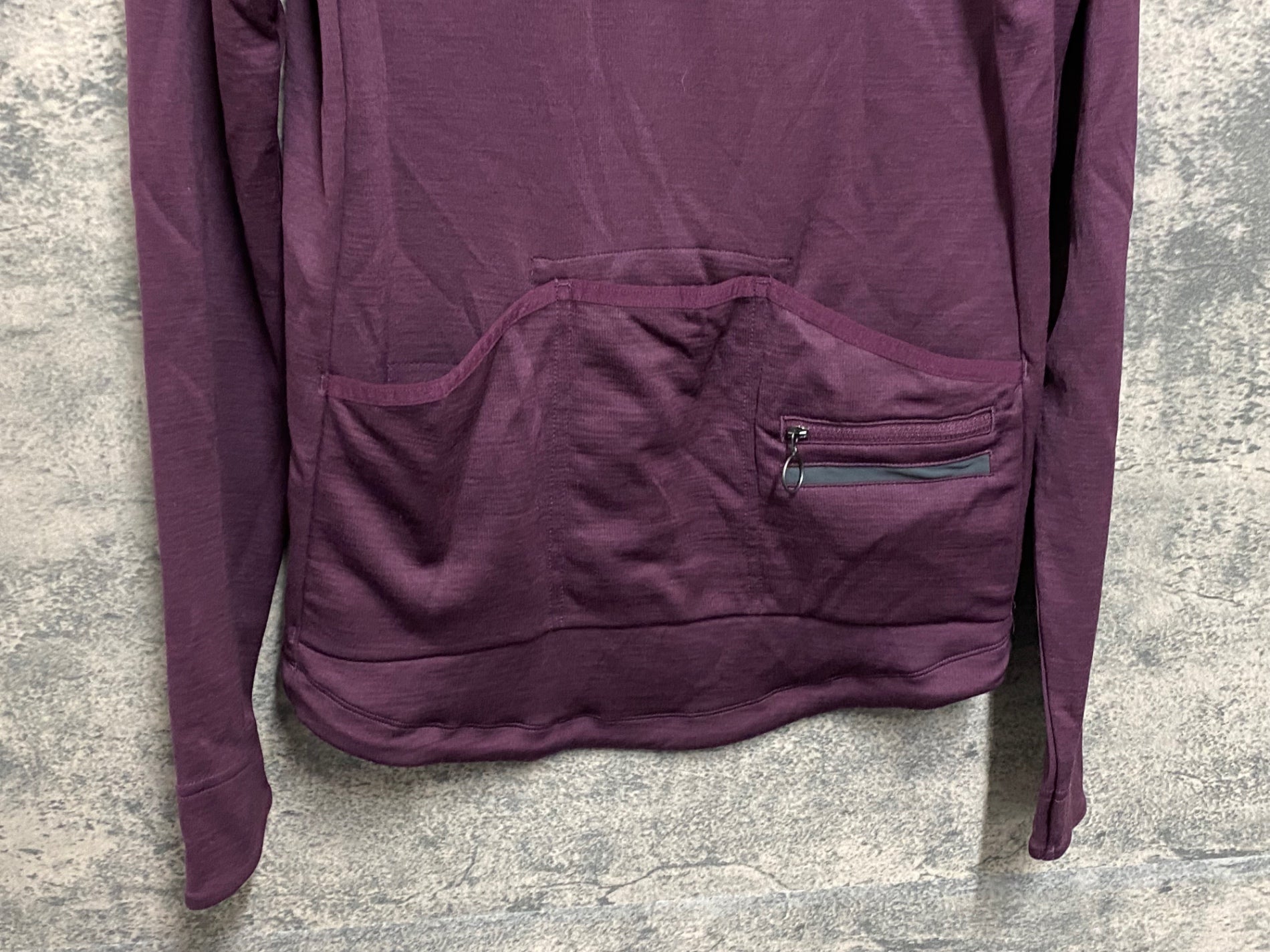 Rapha 紫 サイクルジャージ 長袖 ラファ パープル Mサイズ JE041 ラファ Rapha LONG SLEEVE JERSEY 長袖 サイクルジャージ 紫 M