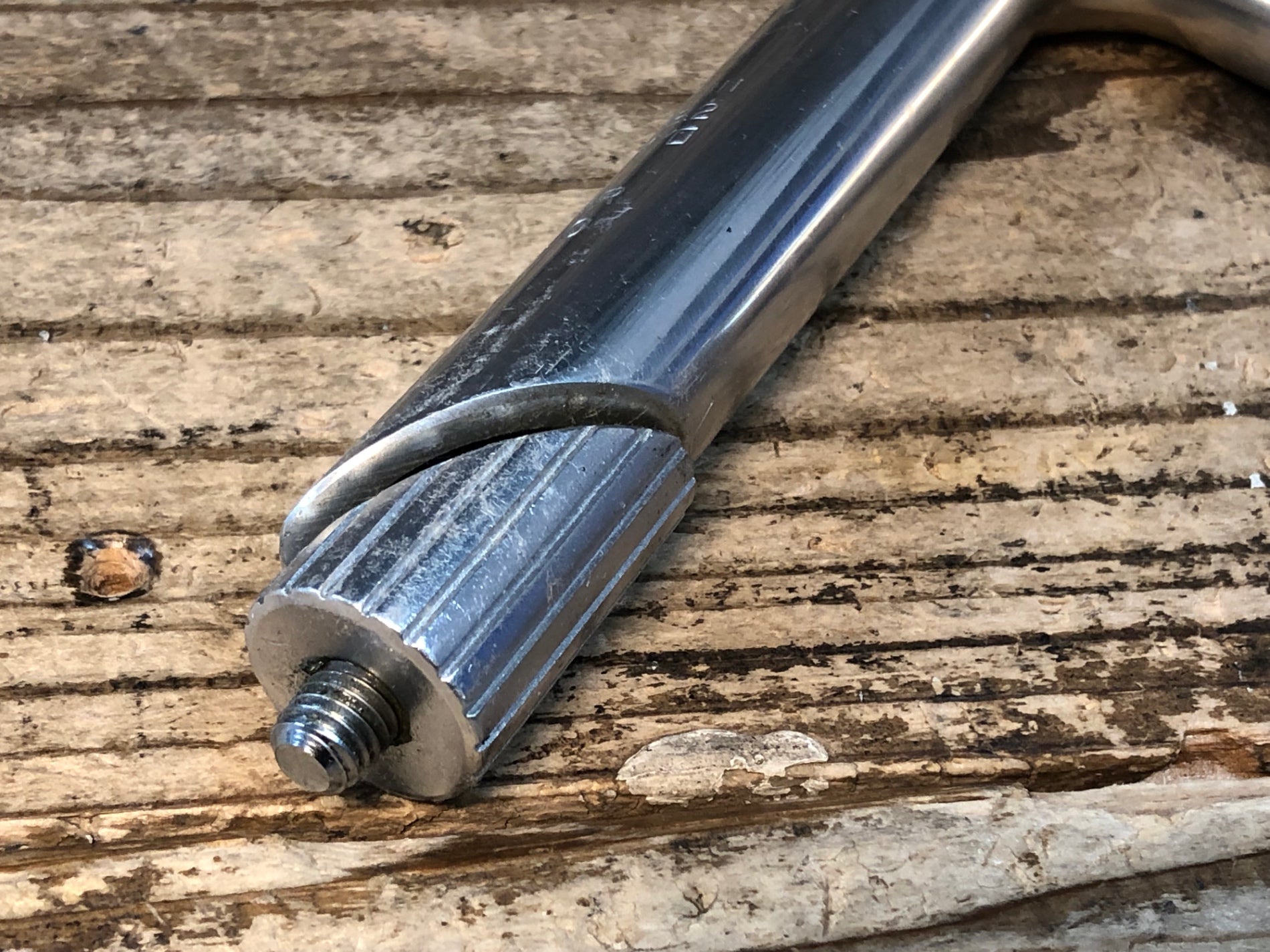 JU196 日東 NITTO Pearl 9 スレッドステム 90mm Φ26.0 FORGEDΦ22.2