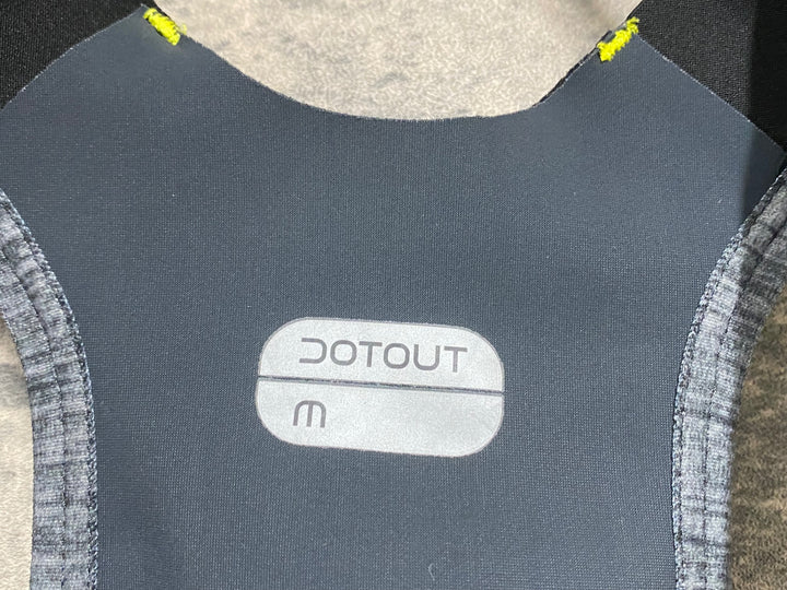 KM211 ドットアウト DOTOUT MISTICA BIB TIGHTS ビブタイツ 黒 M 裏起毛